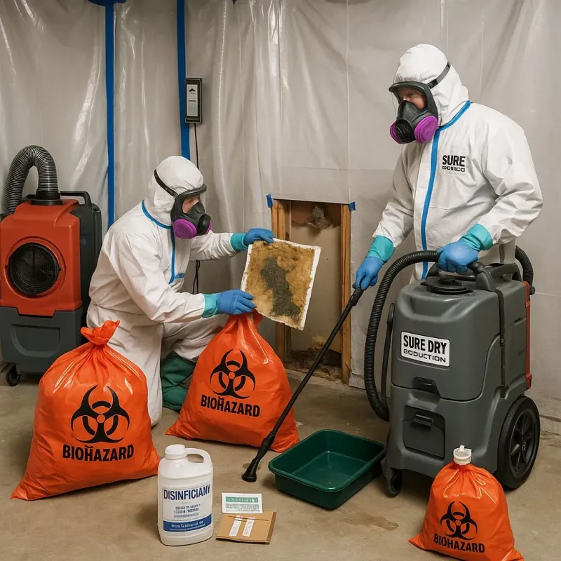 Contaminated Water Handling Protocols process in Sherman, TX
